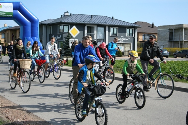 Tautas velobrauciens “Zaļi dzīvot Mārupē!”, 04.05.2015.