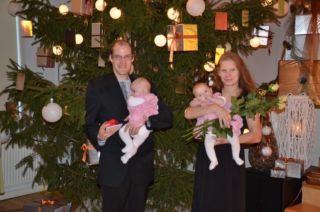 Jaundzimušo sveikšanas pasākums “Esmu mazais mārupietis”, 19.12.2015.