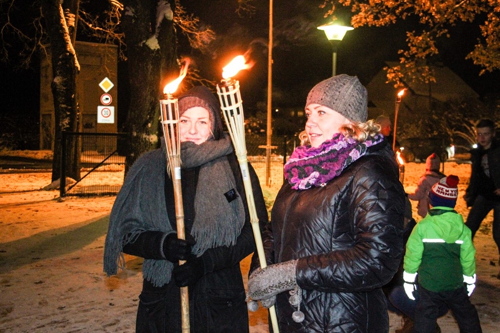 Mārupes novadā atzīmē Lāčplēša dienu, 11.11.2016.