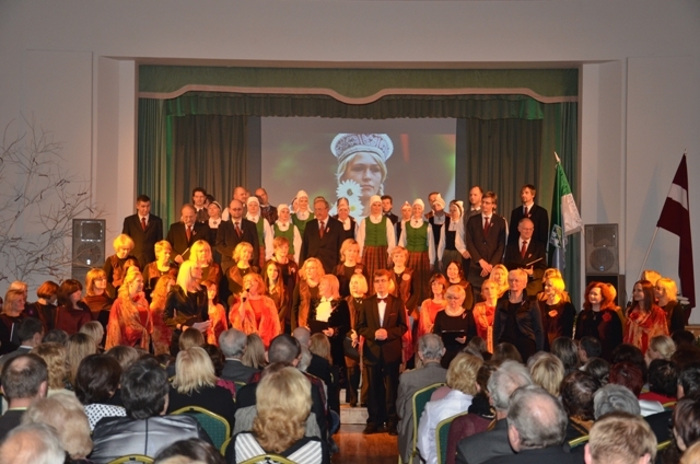 Svētku sarīkojums – koncerts Latvijas 95 gadu dzimšanas dienai, 15.11.2013.