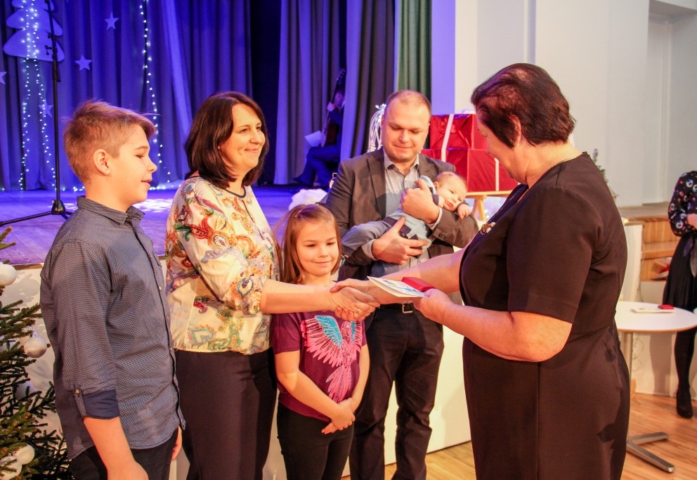 Jaundzimušo sveikšana “Esmu mazais mārupietis”, 17.12.2016.