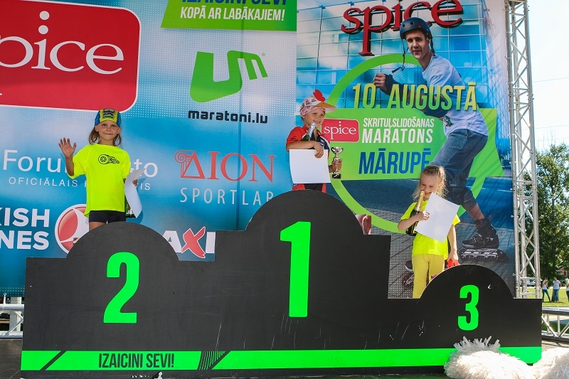 Skrituļošanas maratons Mārupē, 10.08.2014.
