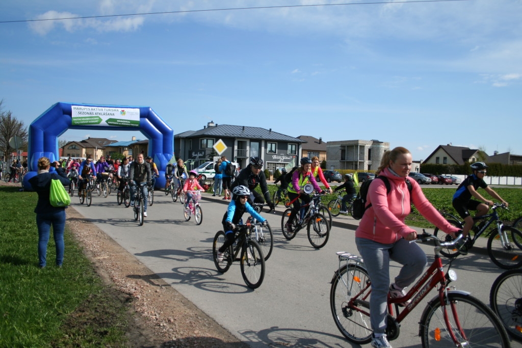 Tautas velobrauciens “Zaļi dzīvot Mārupē!”, 04.05.2015.