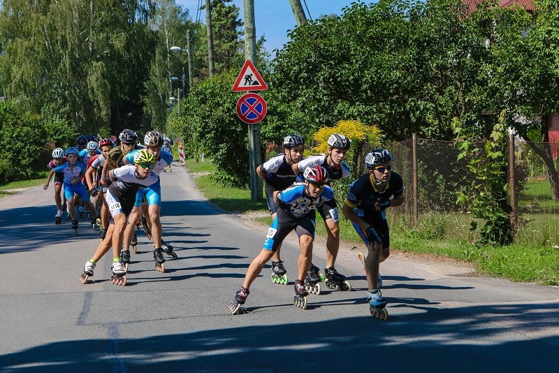 Skrituļošanas maratons Mārupē, 10.08.2014.