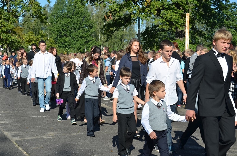 Zinību diena Mārupē, 01.09.2014.