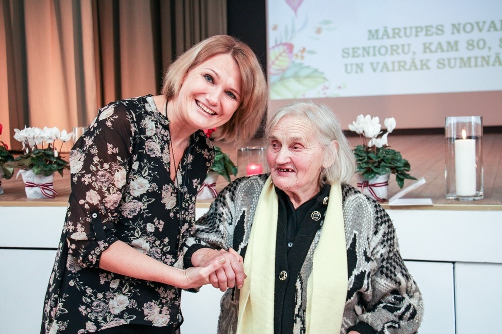 Mārupes novada senioru godināšanas pasākums, 09.11.2016.