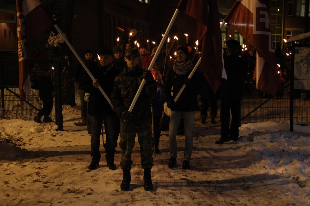 Mārupes novadā atzīmē Lāčplēša dienu, 11.11.2016.