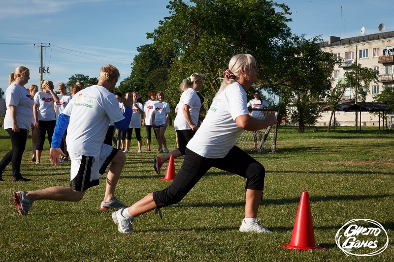 Ghetto Games fitnesa treniņš Tīrainē, 01.06.2015.