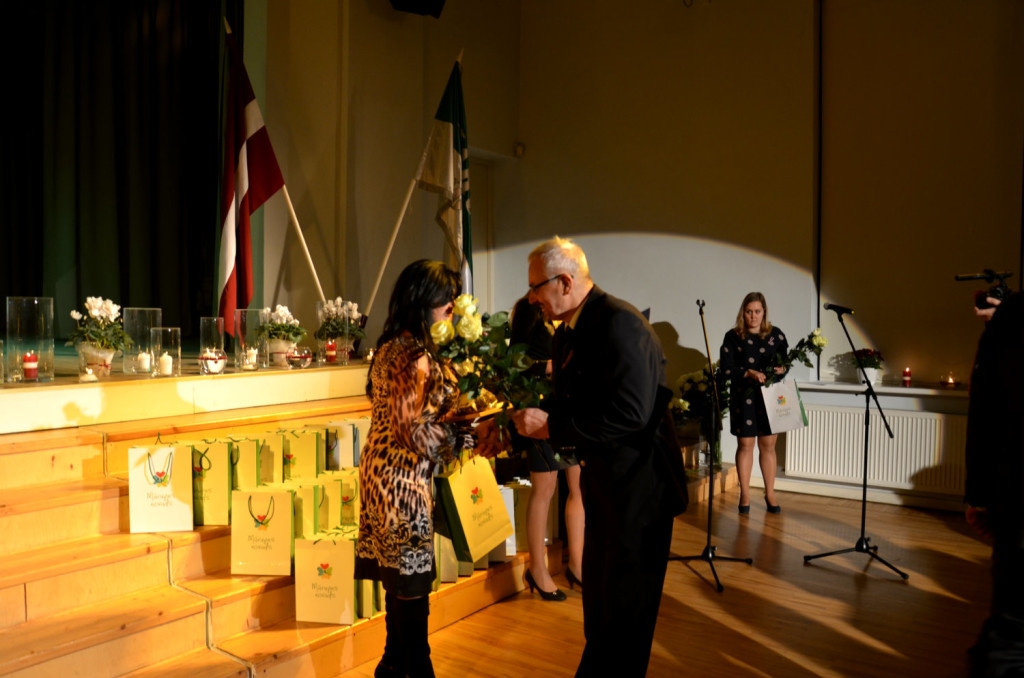 Svinīgs sarīkojums par godu Latvijas valsts svētkiem 17.11.2015.