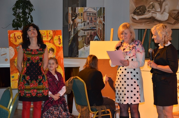 Mākslas izstādes “Tēriņu ielas mistērijas” atklāšana,12.04.2013.