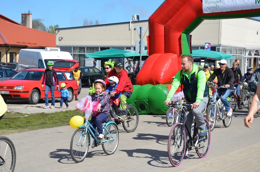Tautas velobrauciens “Zaļi ripojam”, 04.05.2017.