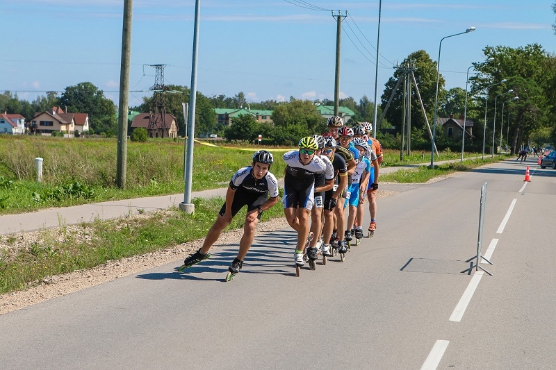 Skrituļošanas maratons Mārupē, 10.08.2014.