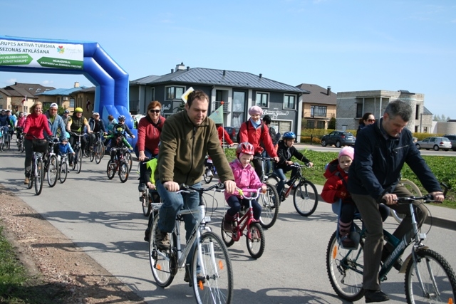 Tautas velobrauciens “Zaļi dzīvot Mārupē!”, 04.05.2015.