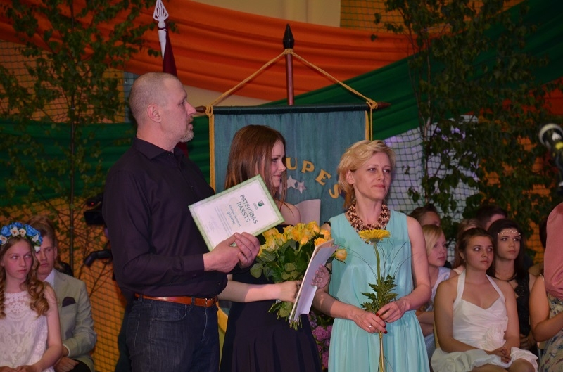 Absolventi Mārupes vidusskolā, 12.06.2015.