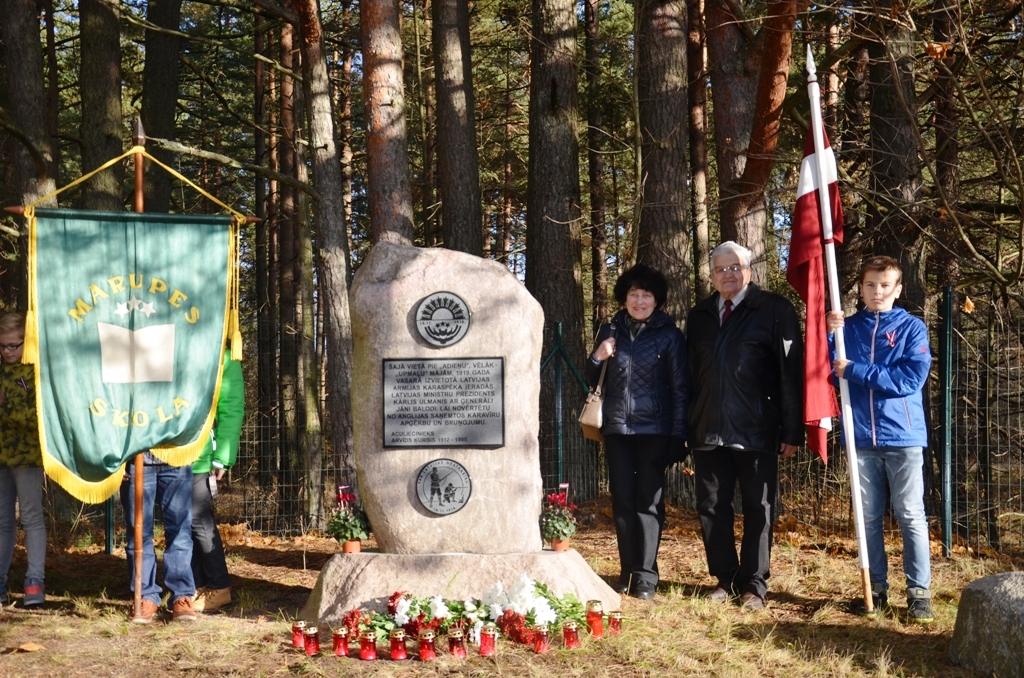 Lāčplēša diena – Atceres brīdis Jaunmārupē 11.11.2015.
