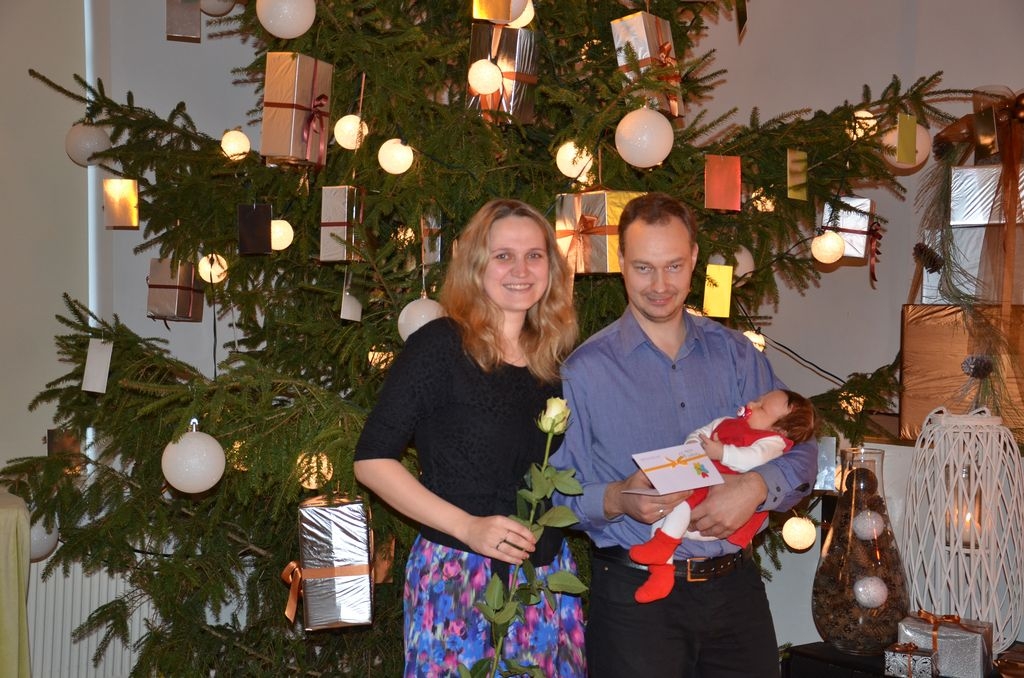 Jaundzimušo sveikšanas pasākums “Esmu mazais mārupietis”, 19.12.2015.