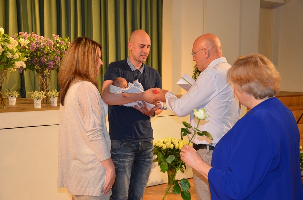 Jaundzimušo sveikšanas pasākums “Esmu mazais mārupietis”, 21.05.2016.