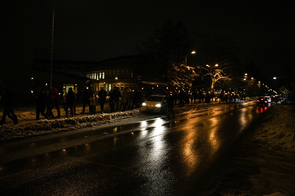 Mārupes novadā atzīmē Lāčplēša dienu, 11.11.2016.