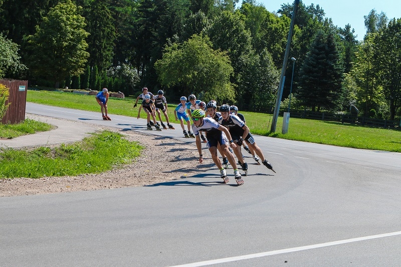 Skrituļošanas maratons Mārupē, 10.08.2014.