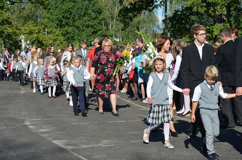 Zinību diena Mārupē, 01.09.2014.