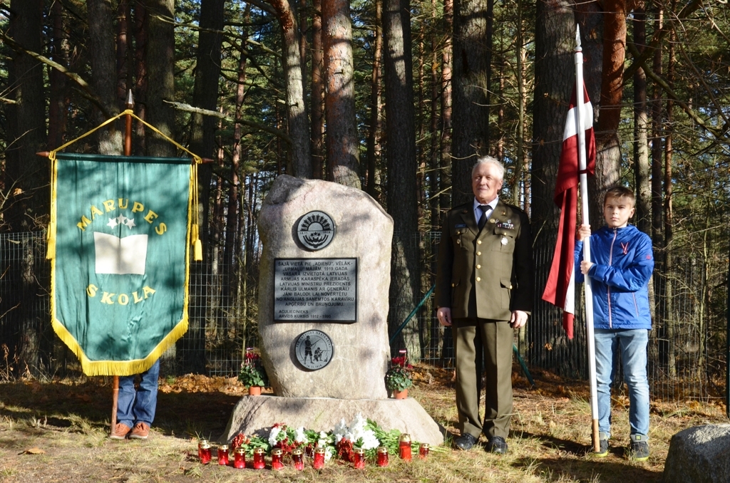 Lāčplēša diena – Atceres brīdis Jaunmārupē 11.11.2015.