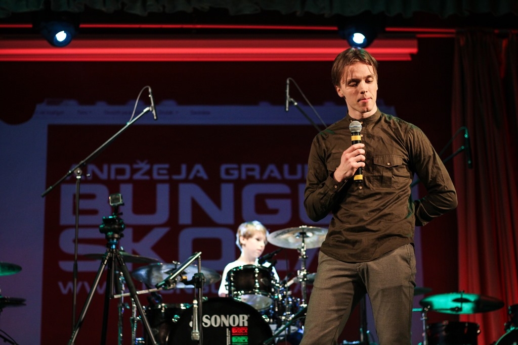 Andžeja Grauda bungu skolas labāko audzēkņu koncerts Mārupē, 12.02.2017.