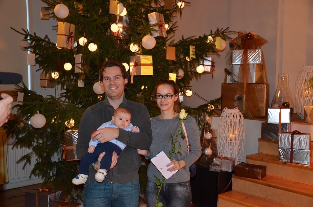 Jaundzimušo sveikšanas pasākums “Esmu mazais mārupietis”, 19.12.2015.