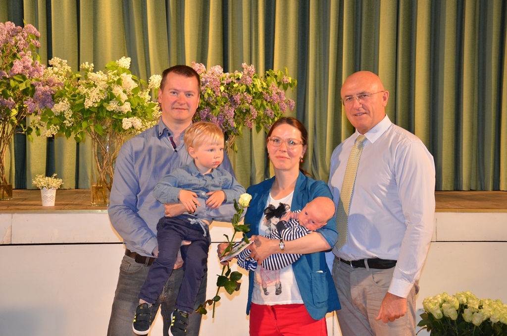 Jaundzimušo sveikšanas pasākums “Esmu mazais mārupietis”, 21.05.2016.