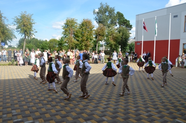 Mārupes pamatskolas jaunās piebūves atklāšana, 31.08.2015.