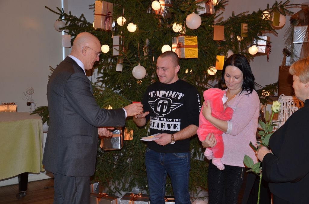 Jaundzimušo sveikšanas pasākums “Esmu mazais mārupietis”, 19.12.2015.