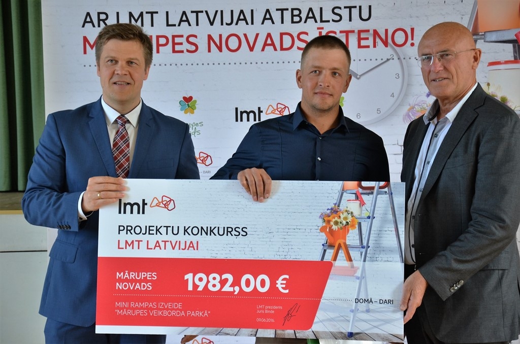 LMT projektu konkursa noslēguma pasākums Mārupē 09.06.2016.