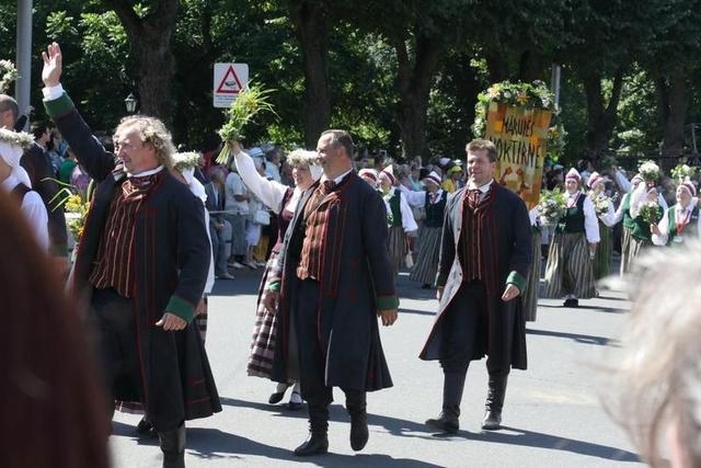 Mārupes novads Dziesmu un deju svētku gājienā, 07.07.2013.