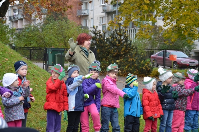 Novada pirmsskolas izglītības iestādes vienojas sportā, 17.10.2013.