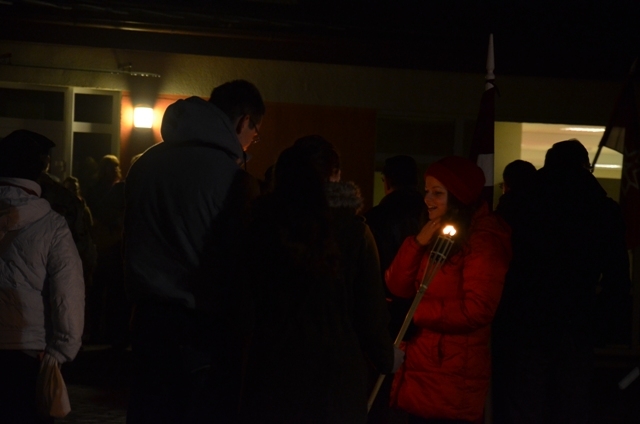 Lāčplēša dienas lāpu gājiens Mārupē, 11.11.2013.