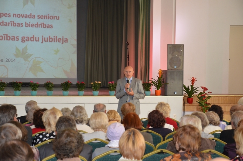 Mārupes senioru labdarības biedrības 10 gadu jubileja, 20.09.2014.