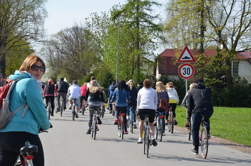Tautas velobrauciens “Zaļi dzīvot Mārupē!”, 04.05.2015.