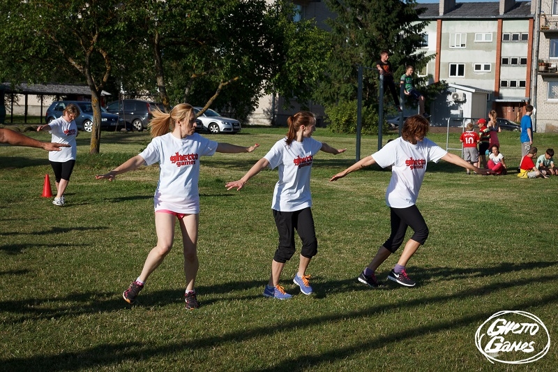 Ghetto Games fitnesa treniņš Tīrainē, 01.06.2015.