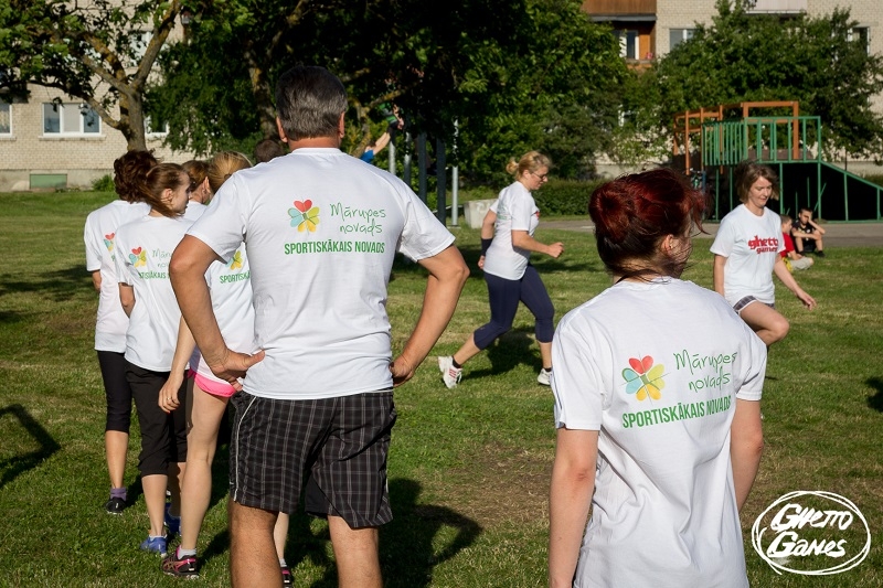 Ghetto Games fitnesa treniņš Tīrainē, 01.06.2015.