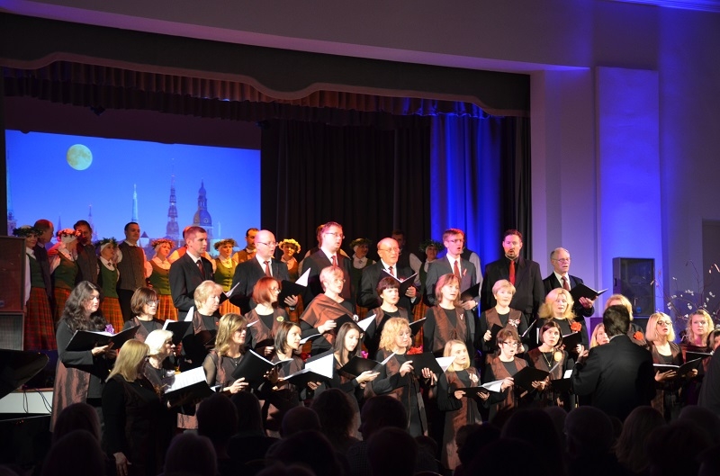 Valsts svētku koncerts “Zelta Daugavā Rīgas un Latvijas mūžs”, 15.11.2014.