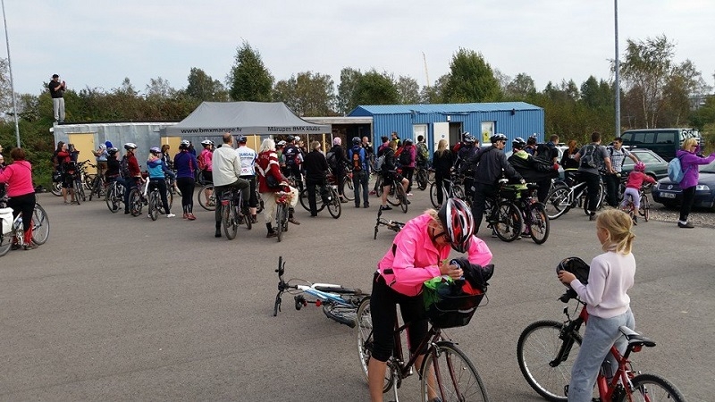 Mārupes un Ķekavas novadu sadraudzības velobrauciens, 21.09.2014.