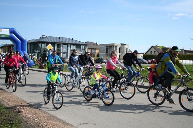 Tautas velobrauciens “Zaļi dzīvot Mārupē!”, 04.05.2015.