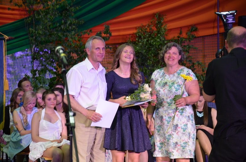 Absolventi Mārupes vidusskolā, 12.06.2015.