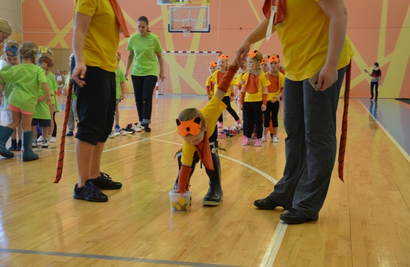 Mārupes novada pirmsskolas izglītības iestāžu sporta diena (3.–4.g.v.) 27.10.2015.