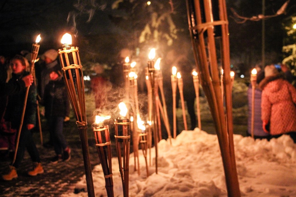 Mārupes novadā atzīmē Lāčplēša dienu, 11.11.2016.