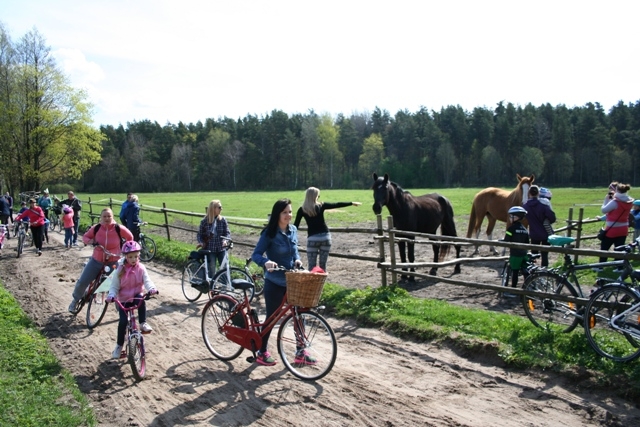 Tautas velobrauciens “Zaļi dzīvot Mārupē!”, 04.05.2015.