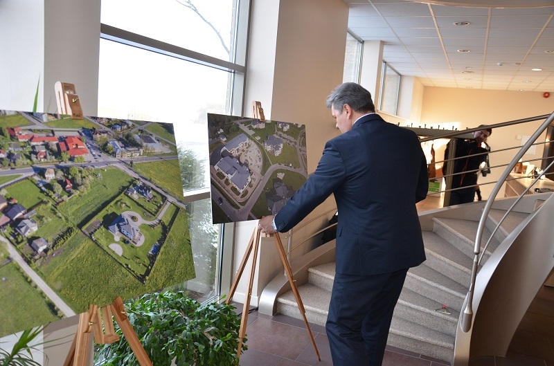 Mārupes novada 90 gadu jubilejas foto izstādes atklāšana, 30.01.2015.