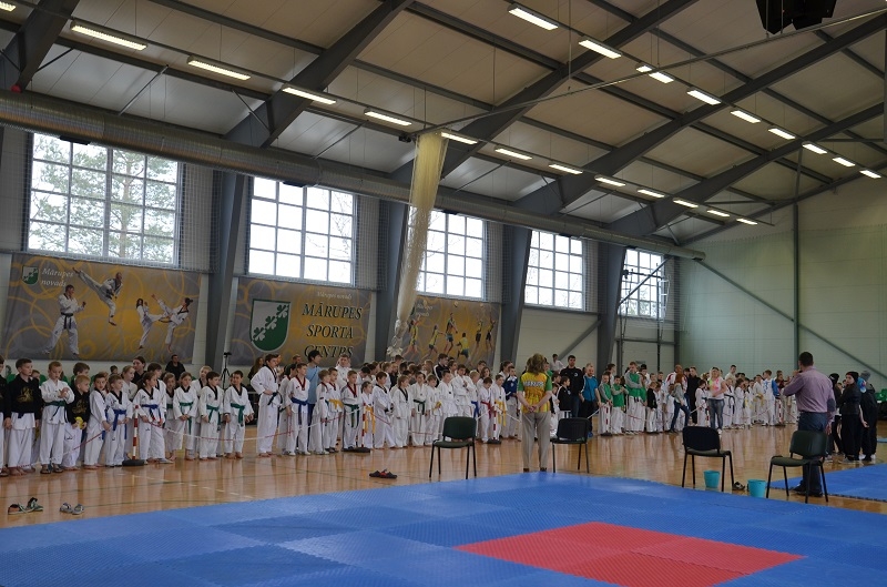 Starptautiskās taekvondo sacensības Mārupē, 25.04.2015.