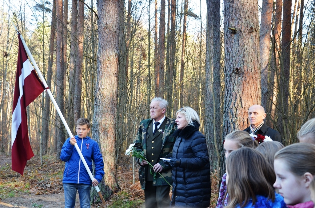 Lāčplēša diena – Atceres brīdis Jaunmārupē 11.11.2015.