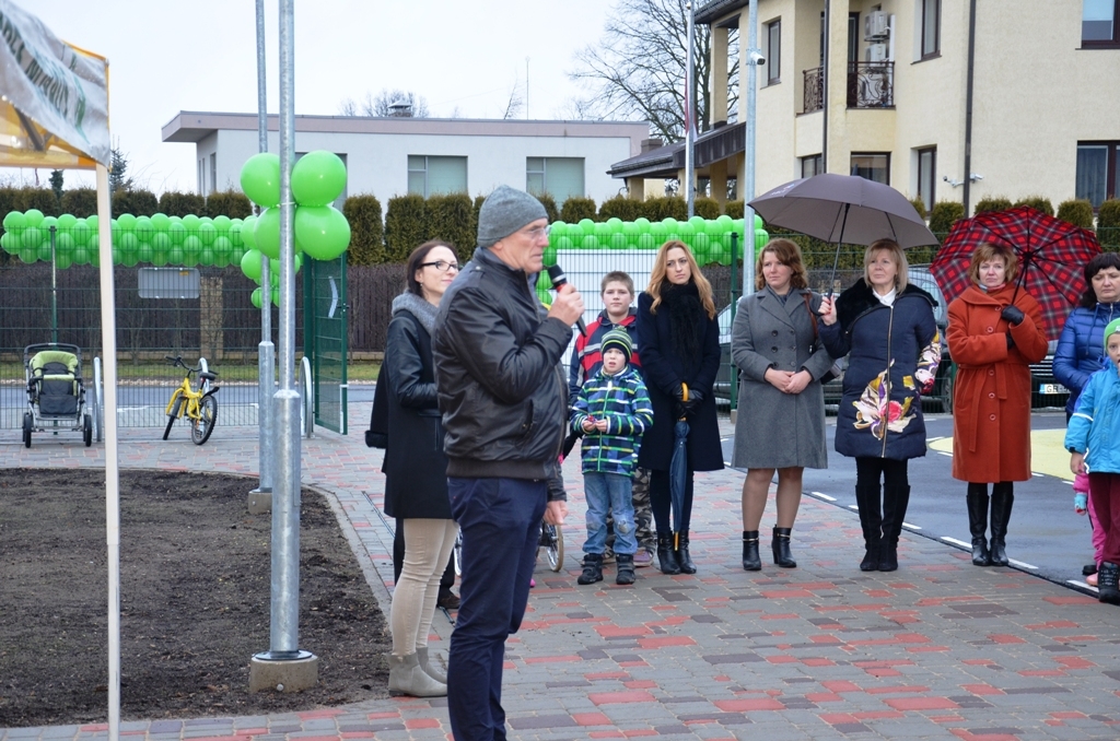 Gerberu ielas sporta laukuma atklāšana 22.12.2015.