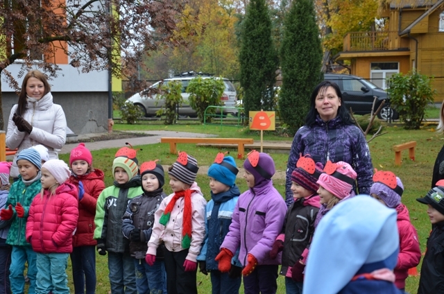 Novada pirmsskolas izglītības iestādes vienojas sportā, 17.10.2013.